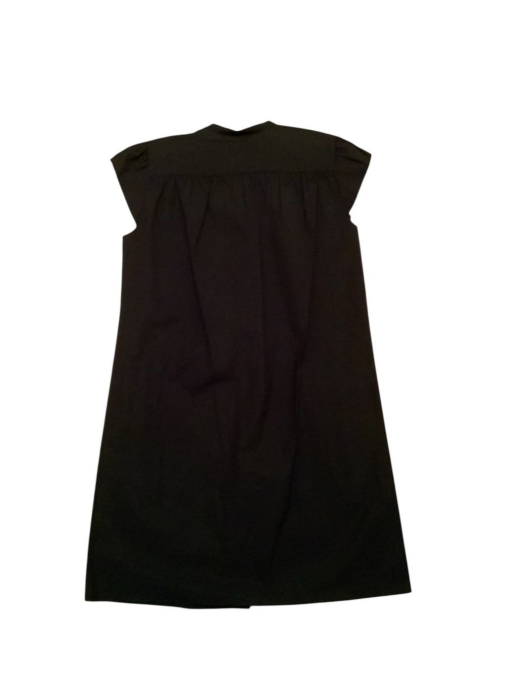 Theory Navy Short-Sleeve A-Line Dress - Picture 3 of 6